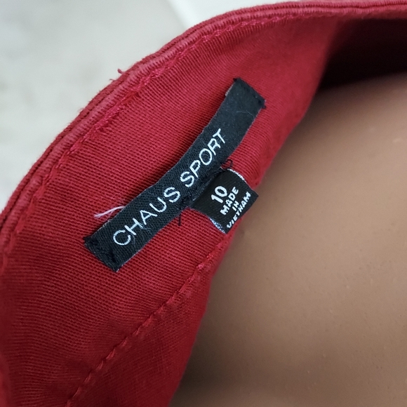 CHAUS SPORT 5 POCKET HIGH RISE STRAIGHT LEG JEANS - Picture 2 of 3